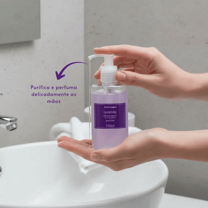 Sabonete Líquido Aromagia Lavanda 250ml - WNF