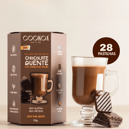 Chocolate Quente Em Pastilhas 150g Cookoa