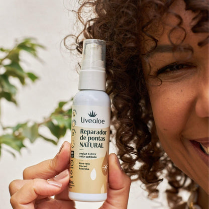 Reparador de Pontas Natural 60ml - Livealoe