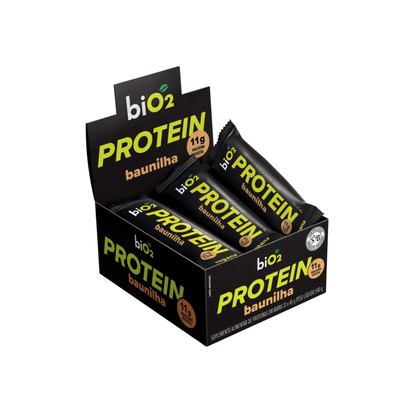 Barra de Proteína Baunilha 12x45g - biO2