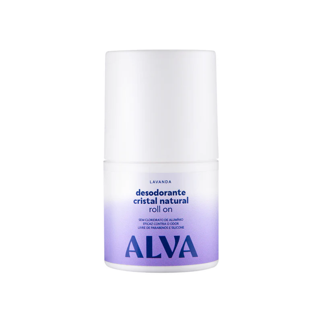 Desodorante Roll on Cristal Natural Lavanda 50ml - Alva