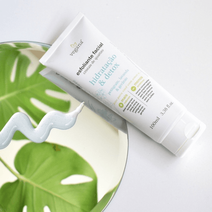 Esfoliante Facial Cristais de Quartzo Hidratação &amp; Detox 100ml - Vegana WNF