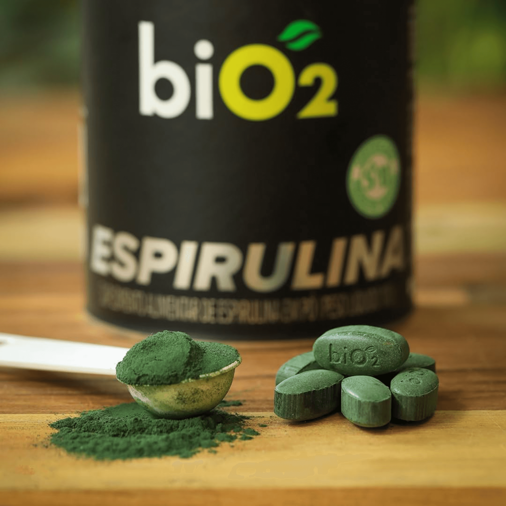 Espirulina 120 Comprimidos - biO2