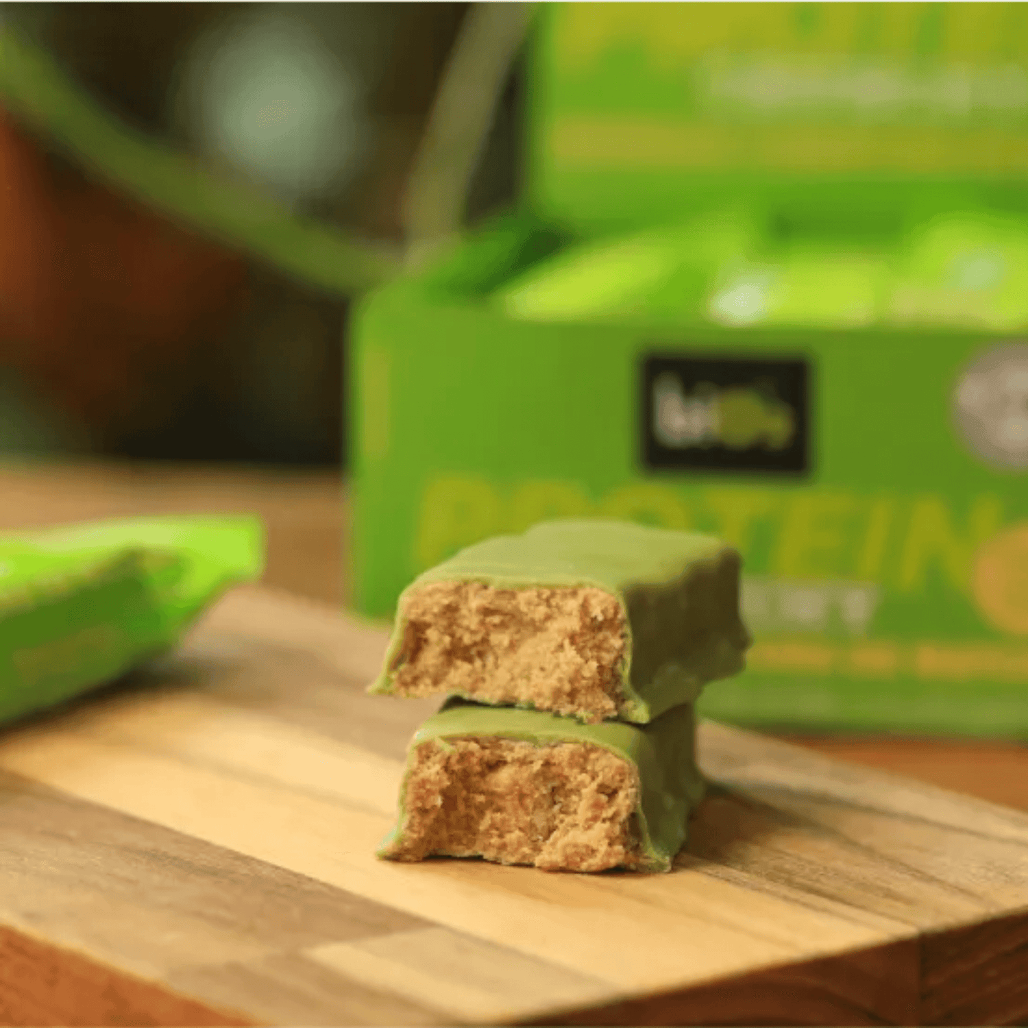 Protein Crunchy Baunilha com Matcha 9x50g - biO2