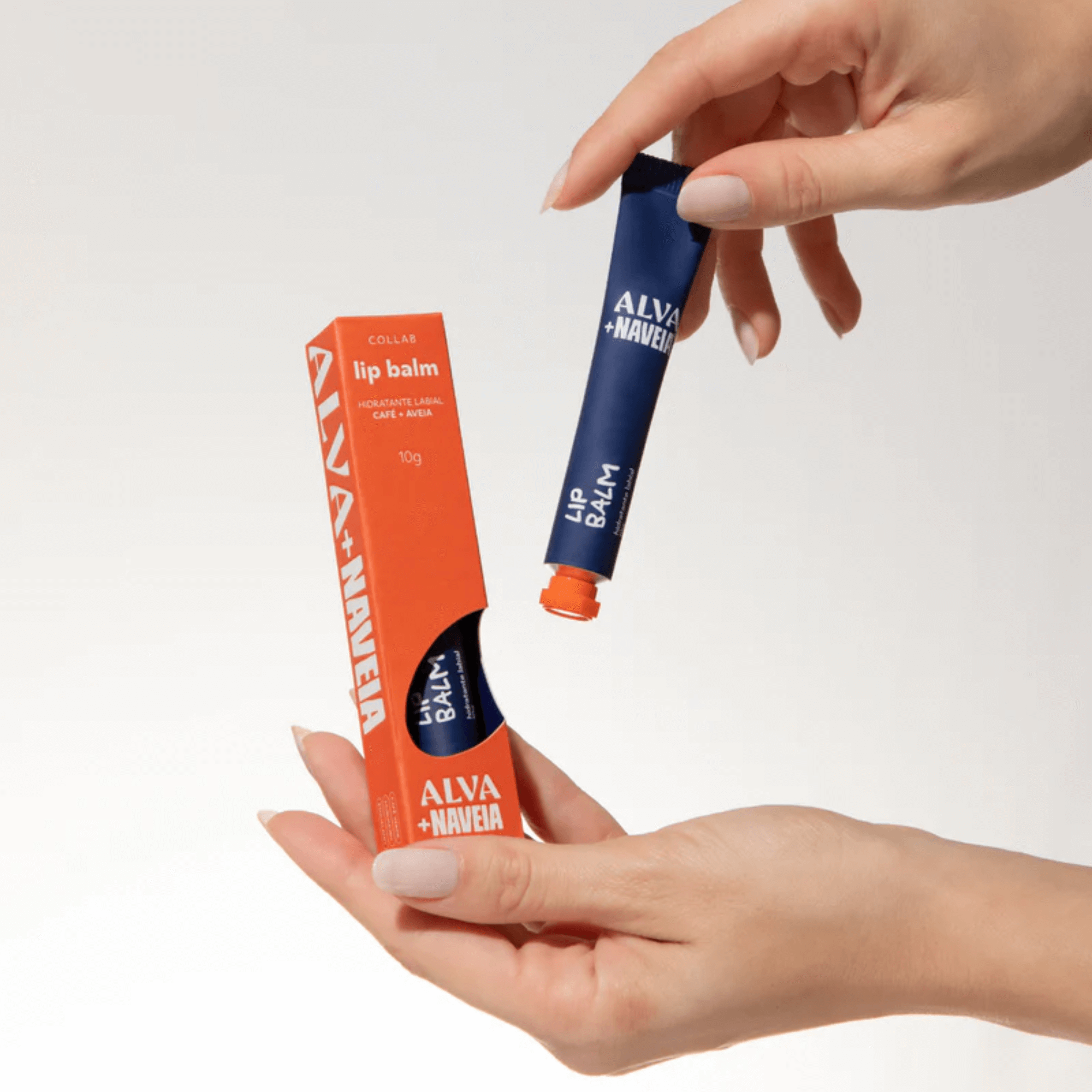 Lip Balm Café e Aveia 10g Collab Alva + Naveia