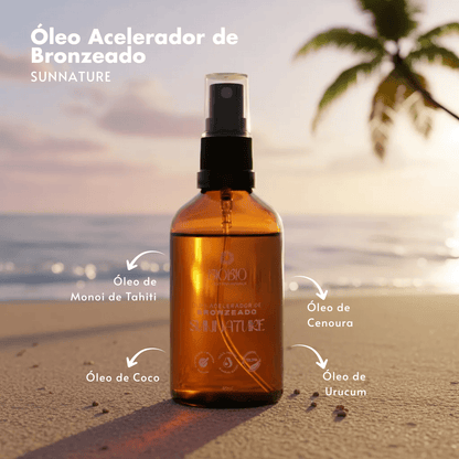 Óleo Acelerador de Bronzeado 98,6% Natural 85ml - BioBio