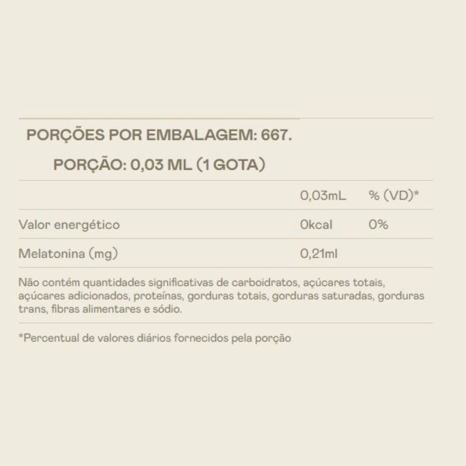 Melatonina 20ml - Holistix