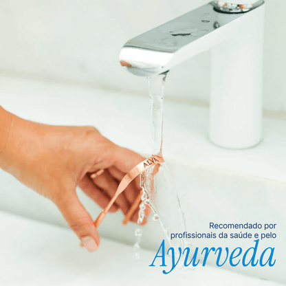 Raspador de Língua de Cobre - Alva