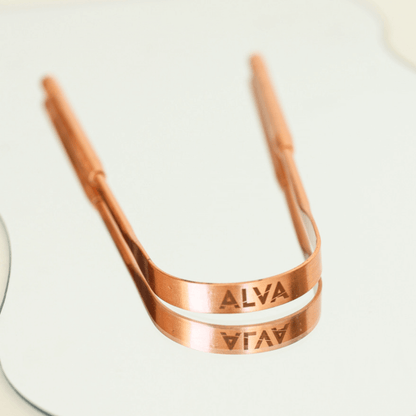 Raspador de Língua de Cobre - Alva