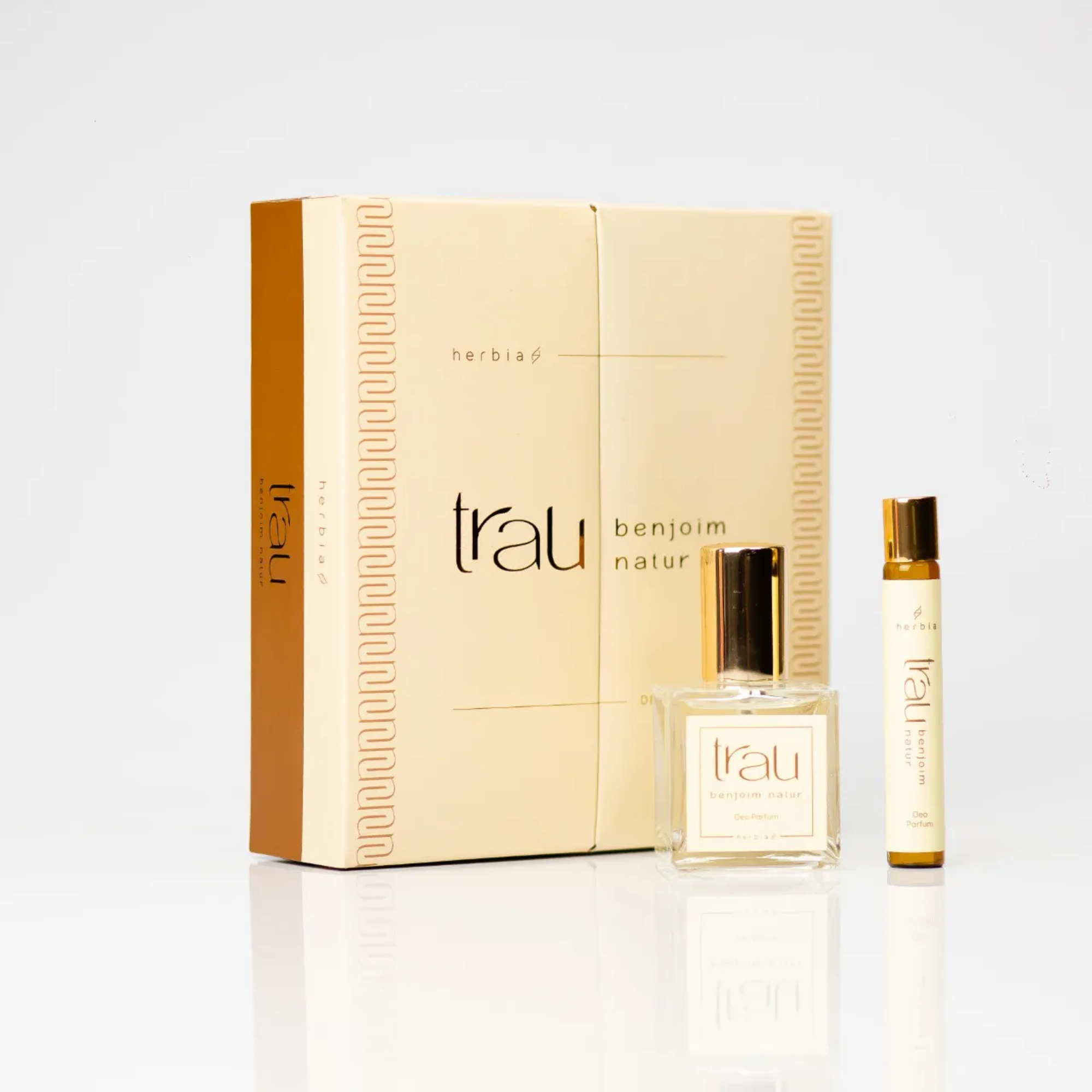 Kit Perfume Trau Benjoim Natur - Herbia