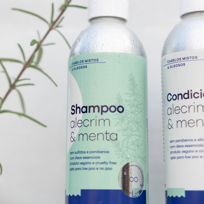 Shampoo Alecrim e Menta 250ml - Alva