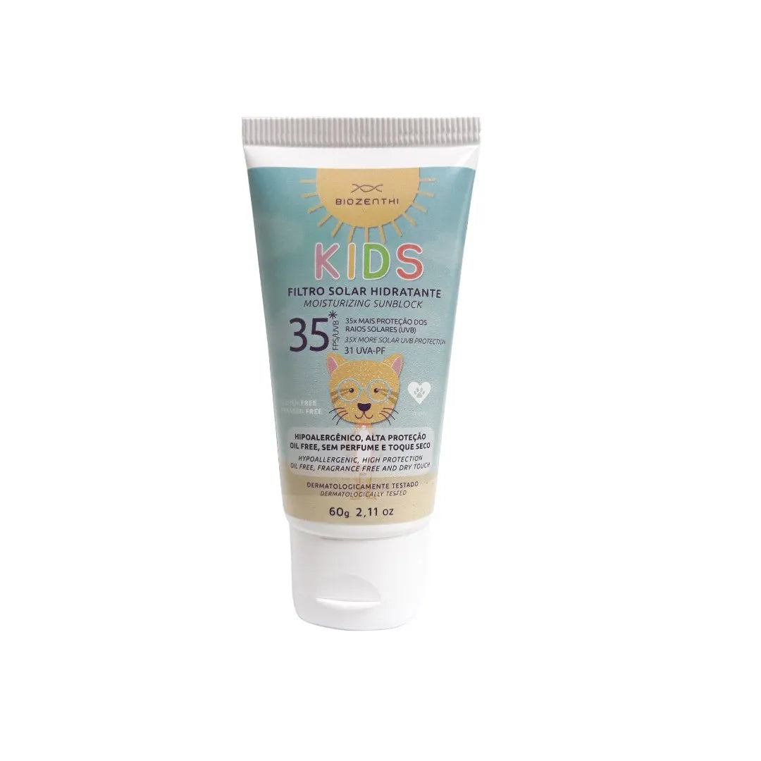 Filtro Solar Hidratante FPS35 Kids 60g - Biozenthi