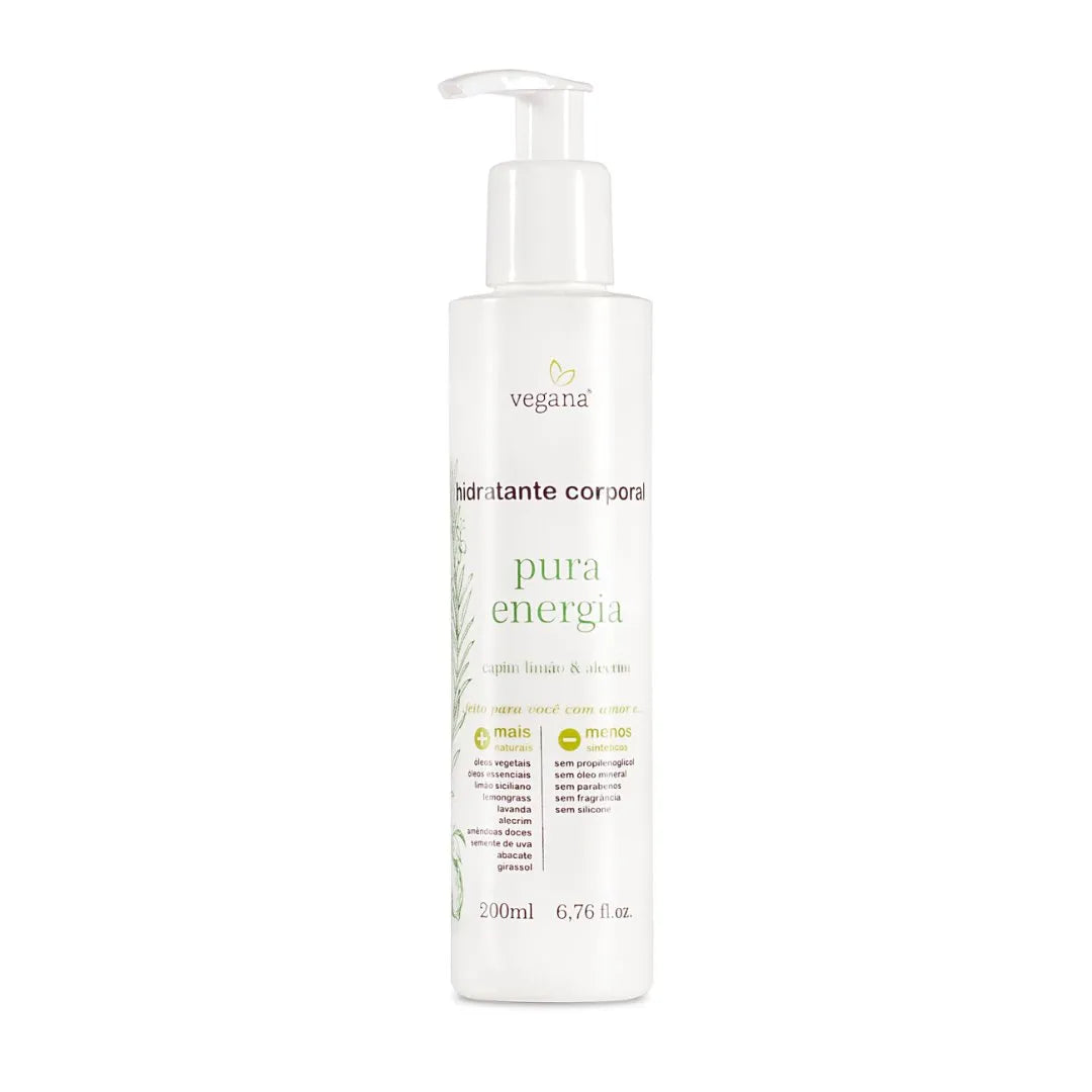 Hidratante Corporal Pura Energia 200ml - Vegana WNF