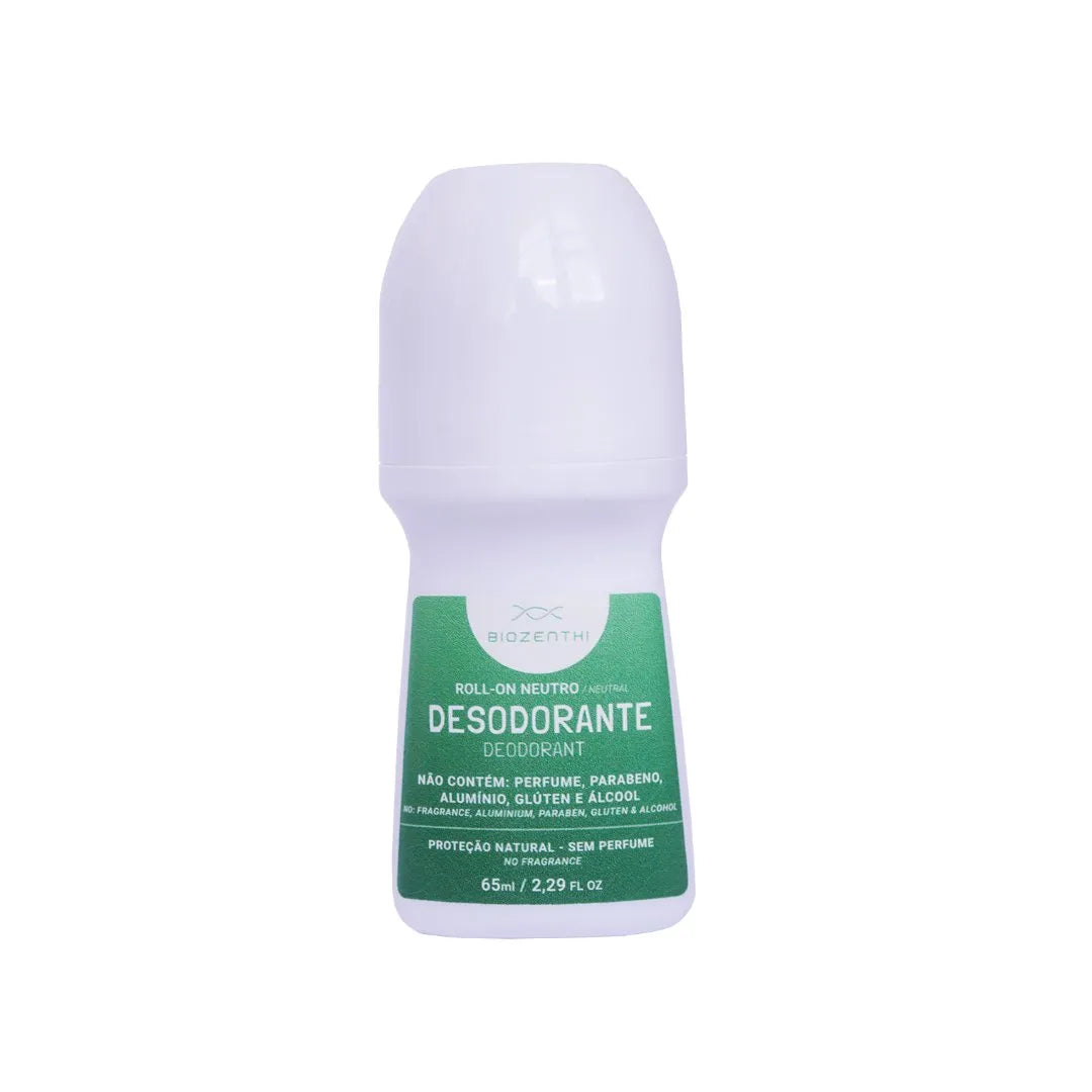 Desodorante Roll On Neutro 65ml - Biozenthi