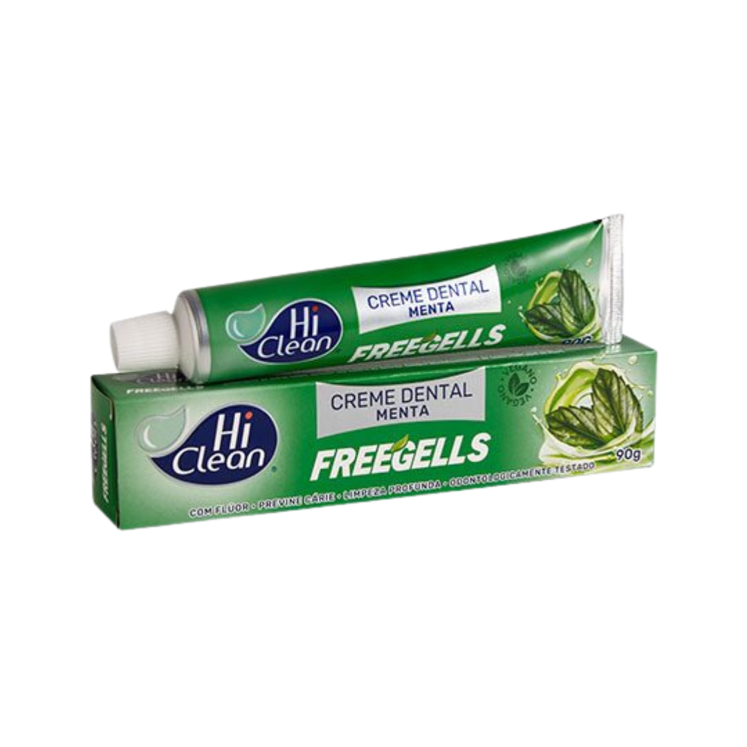 Creme Dental Freegells Menta 90g - Hi Clean