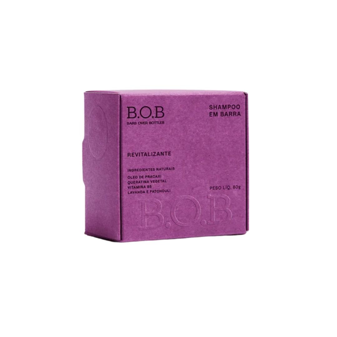 Shampoo Sólido Revitalizante - B.O.B