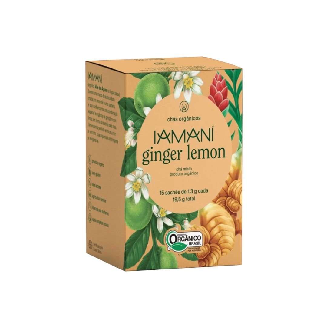Chá Orgânico Ginger-Lemon - Iamaní
